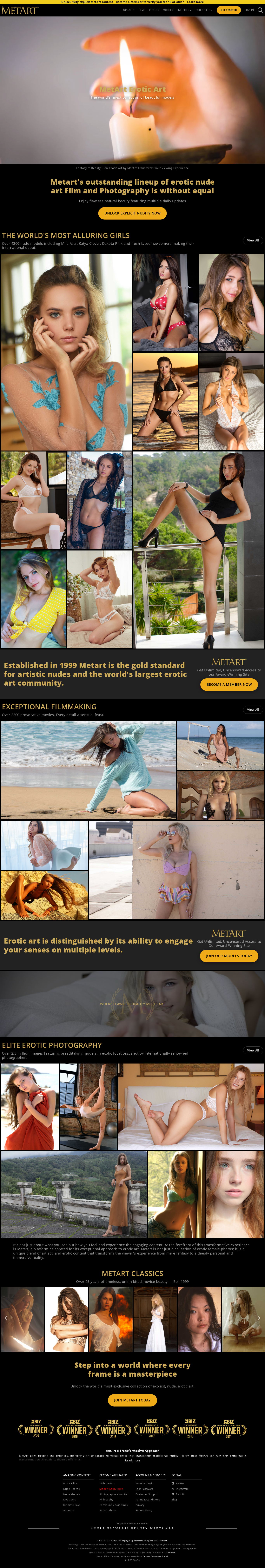 MetArt screenshot